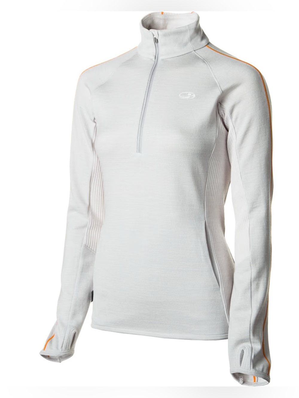 100% Wool Icebreaker Tempest Zip-Neck Pullover Sweater